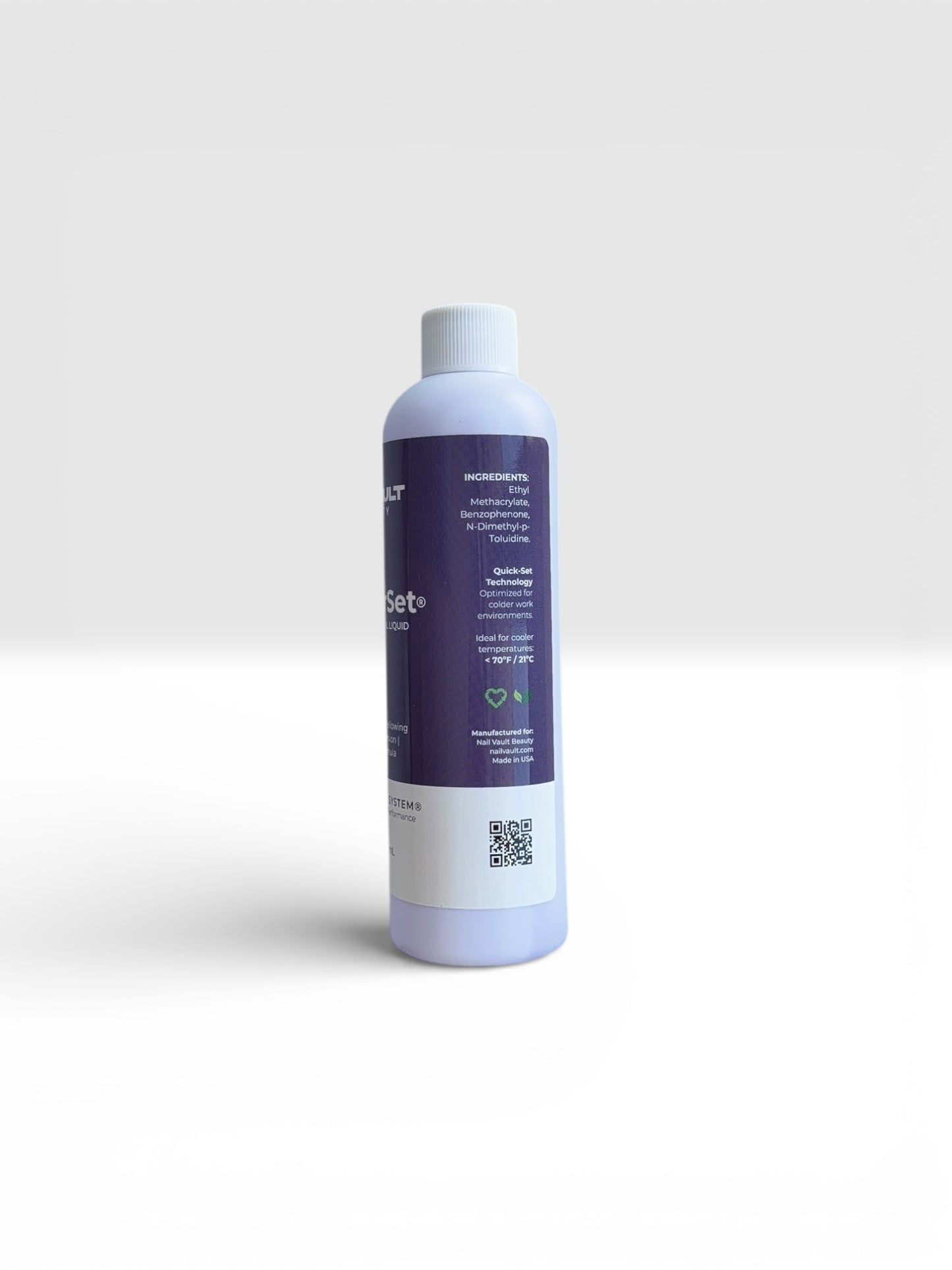 WinterSet®
Professional Acrylic Nail Liquid — Quick-Set Monomer (8oz / 250mL)